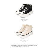 スニーカー ハイカット 厚底 | welleg | 詳細画像2