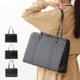 9048ブラック（両開きファスナー） | ビジネスバック リクルートバッグ フォーマル | welleg