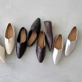 フラットシューズ スリット カジュアルシューズ | welleg | 詳細画像3 