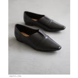 フラットシューズ スリット カジュアルシューズ | welleg | 詳細画像10 