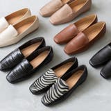 スクエアトゥフラットローファー ローファー カジュアルシューズ | welleg | 詳細画像3