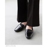 スクエアトゥフラットローファー ローファー カジュアルシューズ | welleg | 詳細画像10