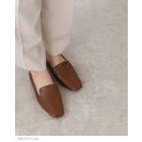 スクエアトゥフラットローファー ローファー カジュアルシューズ | welleg | 詳細画像15