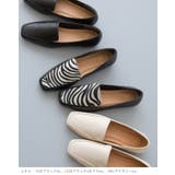 スクエアトゥフラットローファー ローファー カジュアルシューズ | welleg | 詳細画像16