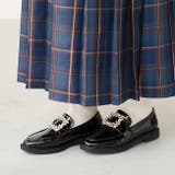 2026ブラックビジューEN | ローファー レディース カジュアルシューズ | welleg