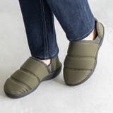 4052カーキ | モックシューズ キルト すりっぱ | welleg