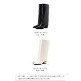 ロングブーツ レディース チャンキーヒール | welleg | 詳細画像2