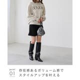 ロングブーツ レディース チャンキーヒール | welleg | 詳細画像18