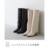 ロングブーツ レディース チャンキーヒール | welleg | 詳細画像20