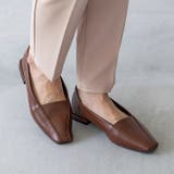 1084ブラウンPU | パンプス フラットシューズ 走れる | welleg