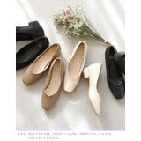 Vカット スクエアトゥ チャンキーヒール | welleg | 詳細画像22 