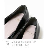 Vカット スクエアトゥ チャンキーヒール | welleg | 詳細画像27 