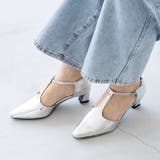 1140シルバーPU | パンプス 走れる ストラップパンプス | welleg