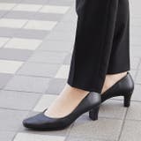 1020ブラックPU/Uカット | パンプス 履きやすい 走れるパンプス | welleg
