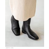 ショートブーツ レディース チャンキーヒール | welleg | 詳細画像6 