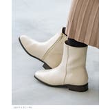 ショートブーツ レディース チャンキーヒール | welleg | 詳細画像13 