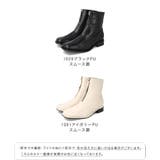 フロントジップブーツ レディース ショートブーツ | welleg | 詳細画像2