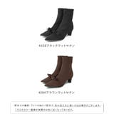 ショートブーツ レディース 変形ヒール | welleg | 詳細画像2