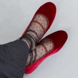 4045ダークレッドベロア | パンプス 痛くない 歩きやすい | welleg