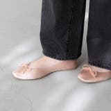 4204ピンクサテン | スクエアトゥ バレエシューズ バレエコア | welleg