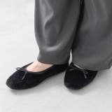 4020ブラックハラコ調 | バレエシューズ レディース パンプス | welleg