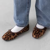 4224レオパードハラコ調 | バレエシューズ レディース パンプス | welleg