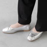 1140シルバーPU | バレエシューズ パンプス フラットシューズ | welleg