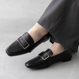 1020ブラックPU | ローファー フラットシューズ ぺたんこ靴 | welleg