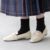 1001アイボリーPU | ローファー フラットシューズ ぺたんこ靴 | welleg