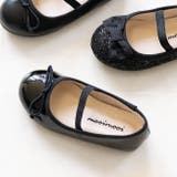 ブラックx細リボン／エナメル調 | 子供 靴 女の子 | welleg