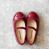 レッドx細リボン／エナメル調 | 子供 靴 女の子 | welleg