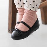 ブラックx細リボン／スムース調 | 子供 靴 女の子 | welleg