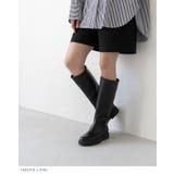 ロングブーツ レディース ボリュームソール | welleg | 詳細画像4