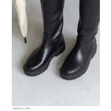 ロングブーツ レディース ボリュームソール | welleg | 詳細画像11