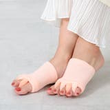 9006ピンク | 5本指ソックス レディース つま先なし | welleg