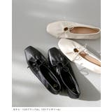 リボンギャザーフラットシューズ バレエシューズ レディース | welleg | 詳細画像6