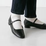 1020ブラックPU | パンプス 走れる ストラップ | welleg