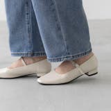 1001アイボリーPU | パンプス 走れる ストラップ | welleg