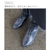 ミドルブーツ レディース レースアップブーツ | welleg | 詳細画像5 