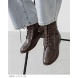 ミドルブーツ レディース レースアップブーツ | welleg | 詳細画像11 