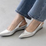 1140シルバーPU | パンプス 走れる 履きやすい | welleg