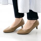 1034グレージュPU | パンプス 走れる 履きやすい | welleg