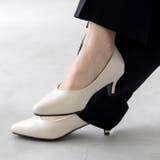 1001アイボリーPU | パンプス 走れる 履きやすい | welleg