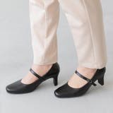1025甲ストラップ/6.0cm | ビジネスパンプス ストラップパンプス アンクルストラップ | welleg