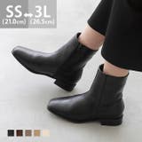 ショートブーツ レディース チャンキーヒール | welleg | 詳細画像1 