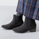 3020ブラックsd | ポインテッドトゥ ローヒール サイドゴア | welleg