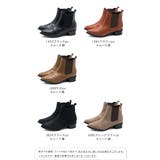 ポインテッドトゥ ローヒール サイドゴア | welleg | 詳細画像2 