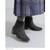 ポインテッドトゥ ローヒール サイドゴア | welleg | 詳細画像13 