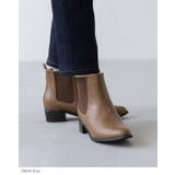 ポインテッドトゥ ローヒール サイドゴア | welleg | 詳細画像16 