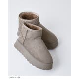 ムートンブーツ 厚底 ボア | welleg | 詳細画像18 